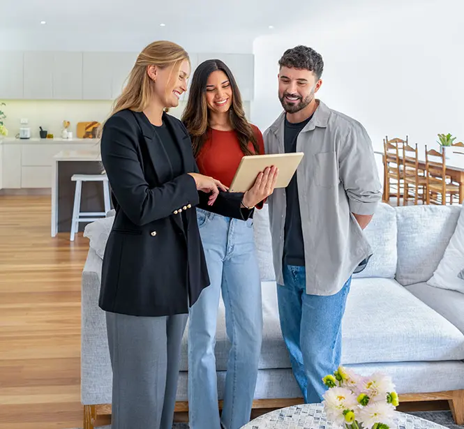 Closet Factory designer during consultation