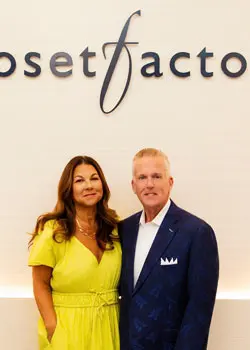 closet factory owners Bruce-and-Kenna