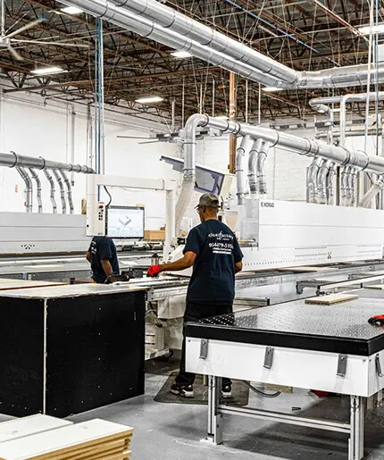 Closet Factory manufacturing