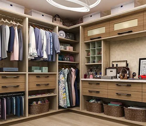Walk-In Closet by Closet Factory