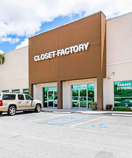 Closet Factory showroom