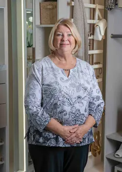 Closet factory employee Janean Hughes