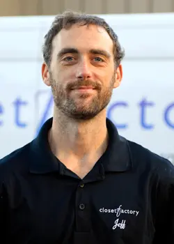 closet factory installer Jeff Stewart