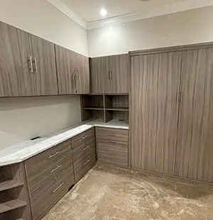 Built in Wall bed by Closet Factory Nashville