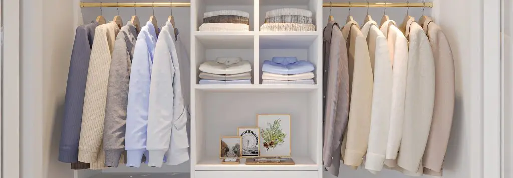 Custom reach in closet from Closet Factory