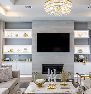 Clsoet Factory SLC custom entertainment center