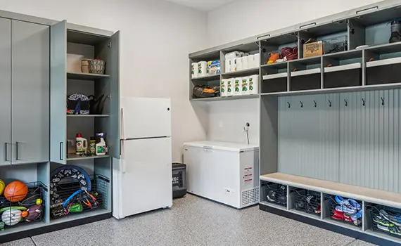 Custom garage design