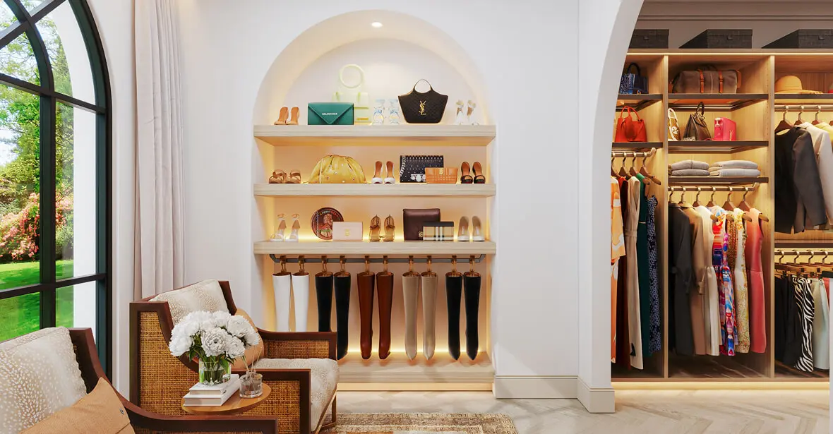 Luxury Dressing Rooms | Closet Factory