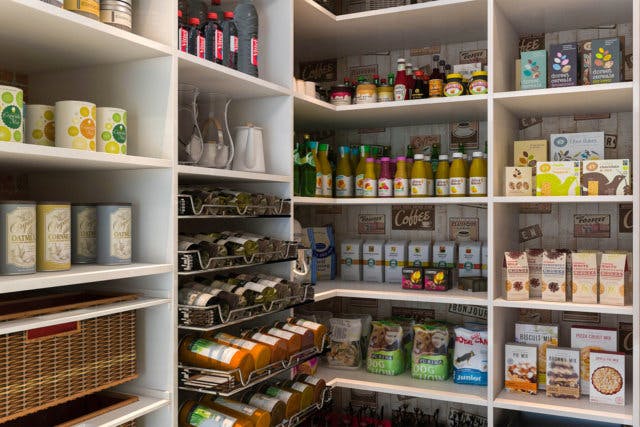 custom kitchen pantry