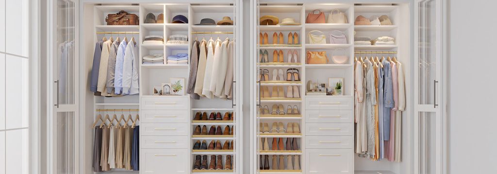Reach in closet
