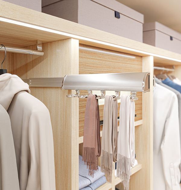 Scarf rack