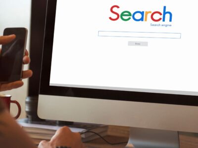 someone searching on google